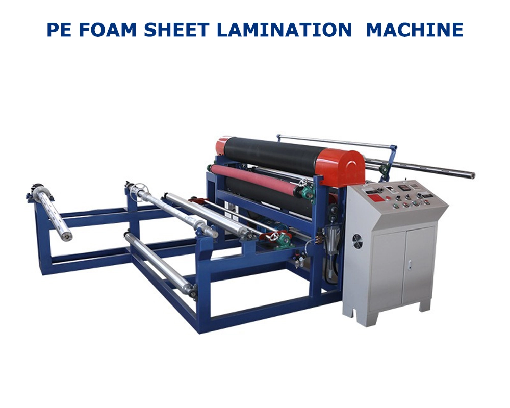 PE FOAM SHEET LAMINATION AND BONDING MACHINE  (XPE Thickening And Laminating)