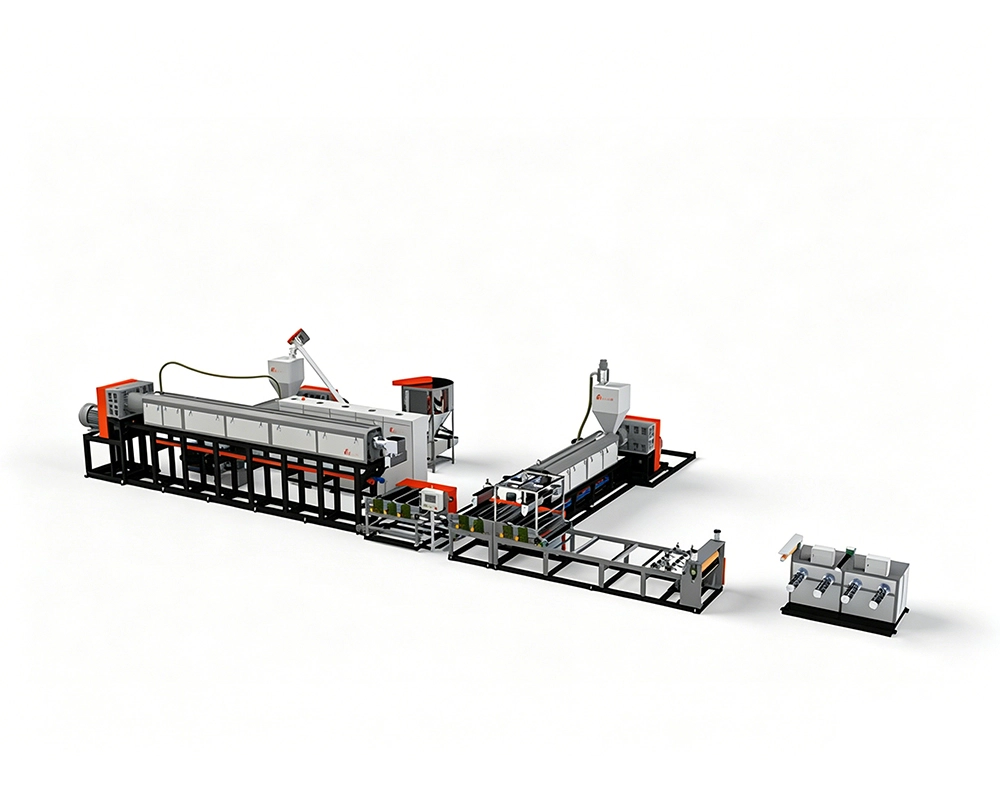 PE PHYSICAL FOAM CAP LINER EXTRUSION MACHINE CO2 FOAM