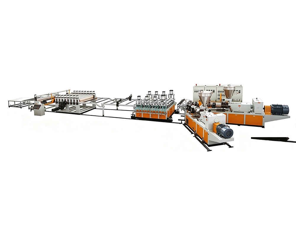 PVC FOAM BOARD EXTRUSION MACHINE