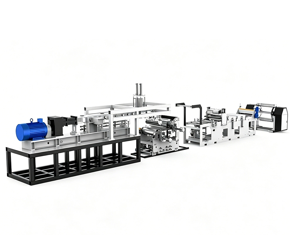 TWIN-SCREW PET SHEET EXTRUSION LINE