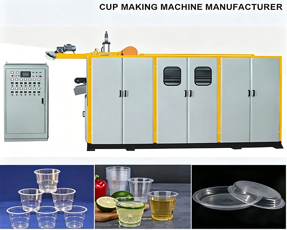 FULLY AUTOMATIC DISPOSABLE CUP MAKING MACHINE